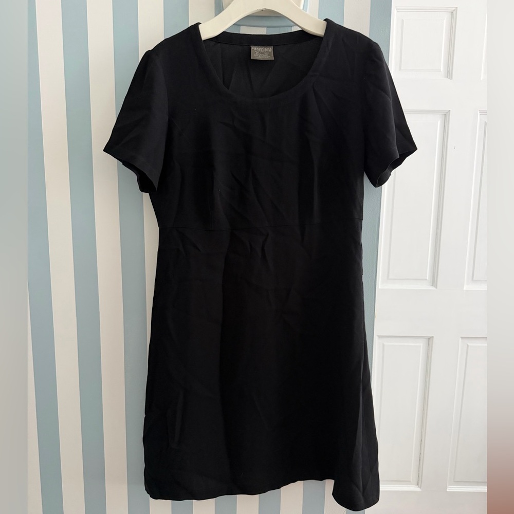 VINTAGE MADE IN AUSTRALIA Country Road Classic Black Dress